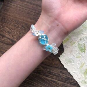 crystyal braided bracelets for teen girls
